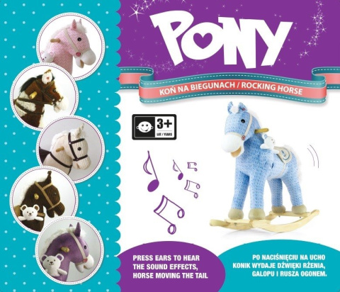 KONIK NA BIEGUNACH Koń Pony Milly Mally Gratis MIŚ