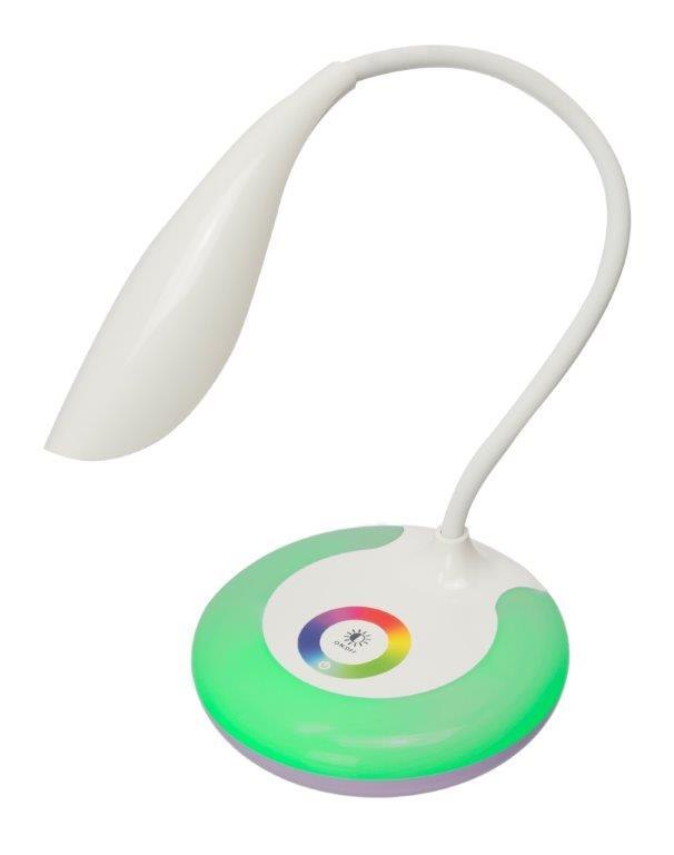 Lampka biurkowa nocna LED RGB USB
