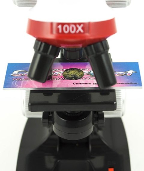 MIKROSKOP 1200x ZESTAW +AKCESORIA ŚWIATŁO