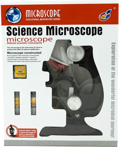 MIKROSKOP 1200x ZESTAW +AKCESORIA ŚWIATŁO