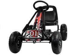 WIELKI GOKART NA PEDAŁY A-15 40kg POMPOWANE KOŁA