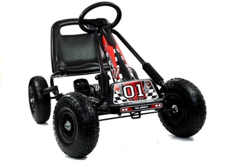 WIELKI GOKART NA PEDAŁY A-15 40kg POMPOWANE KOŁA
