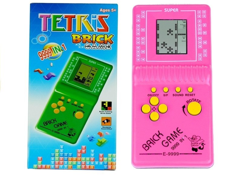 Gra Elektroniczna Tetris Kieszonkowa Różwa