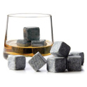 Kamienie lodowe termiczne 9szt Whisky Stones