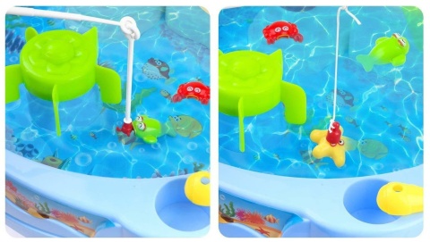 STÓŁ WODNY STOLIK 3w1 Przenośna GRA ŁOWIENIE RYBEK