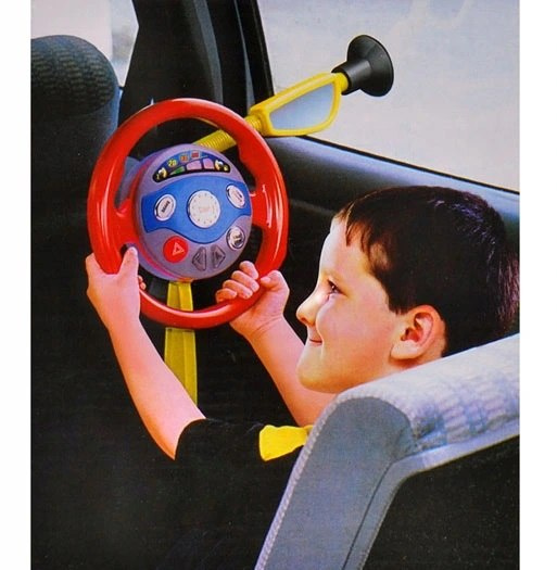 Interaktywna kierownica symulator jazdy dla dzieci