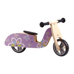 Drewniany rowerek rower biegowy balansowy skuter koła EVA