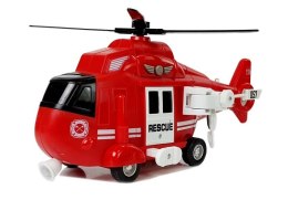 Helikopter Ratunkowy Straż Pożarna 1:16 Hak Dźwięk Światła