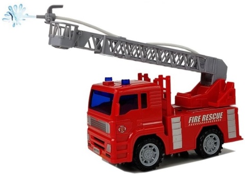 STRAŻ POŻARNA WÓZ STRAŻACKI Z WĘŻEM NA WODĘ 1:20