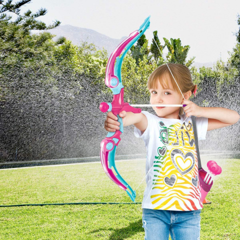 ŚWIECĄCY ŁUK DLA DZIECI KOŁCZAN TARCZA + STRZAŁY