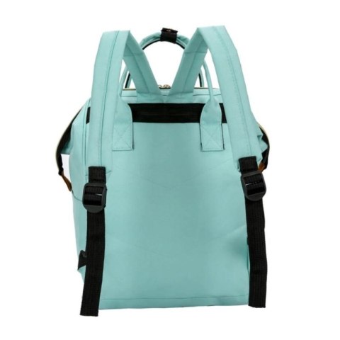 Torba, organizer do wózka pikowany plecak dla mamy Miętowy PLM10M