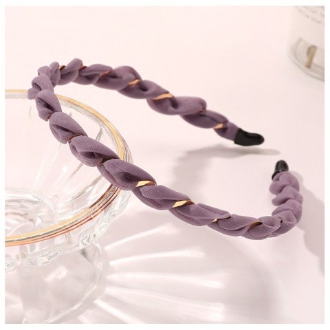 Braided turban headband O438WRZ