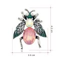 Broszka ozdobna owad pastel BZ54