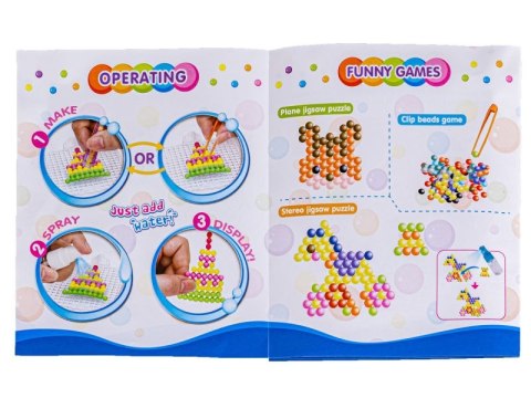 Koraliki Wodne ZWIERZĘTA Zestaw Akcesoria