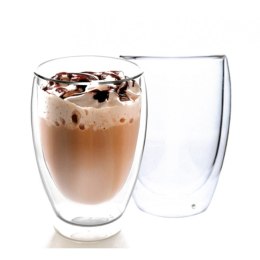 Szklanki termiczne 350 ml do Kawy Latte zestaw 2SZT SZK01ZESTAW2