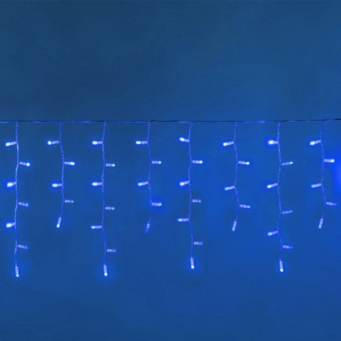 Światełka sople kurtyna girlanda LED dekoracja NIEBIESKI WSC-6632N