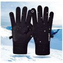 Męskie zimowe rękawiczki do smartfona REK136WZ1XL rozmiar XL