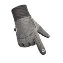 Męskie zimowe rękawiczki do smartfona REK136WZ2L rozmiar L