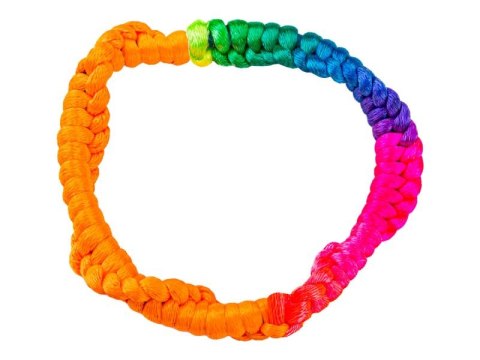 Zestaw Do Tworzenia Biżuterii, Bransoletek, Kolorowe Sznurki + Akcesoria