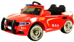 Auto na akumulator dla dzieci mp3 pilot koguty CAR-M-5-CZERWONY
