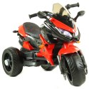 Duży Motor na akumulator dla dzieci 2 x 45 wat MOTO-L-4-CZERWONY