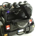 Auto na akumulator dla dzieci 4x4 skóra pilot EVA CAR-JM-12-CZARNY