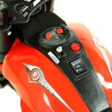 Motor na akumulator dla dzieci Trike światła muzyka MOTO-SX-4-BIALY