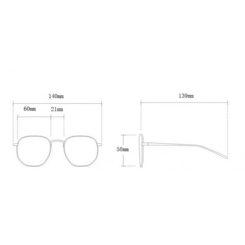 Okulary przeciwsłoneczne Elegant GRADIENT Brąz OK360
