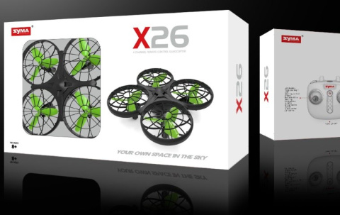 OMNA Inteligentny dron SYMA X26 z czujnikami przeszkód