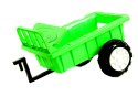 Traktor na akumulator dla dzieci LED MP3 2 silniki Pilot TRAK-S-2-CZERWONY