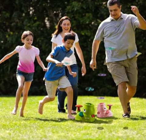 Gra Zręcznościowa Złap Frisbee Słoń
