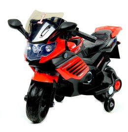 Motor na akumulator dla dzieci Skóra Eva MOTO-SX-1-Czerwony