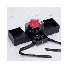 Pudełeczko Walentynkowe na biżuterię Wieczna Róża PDOZ17CZ