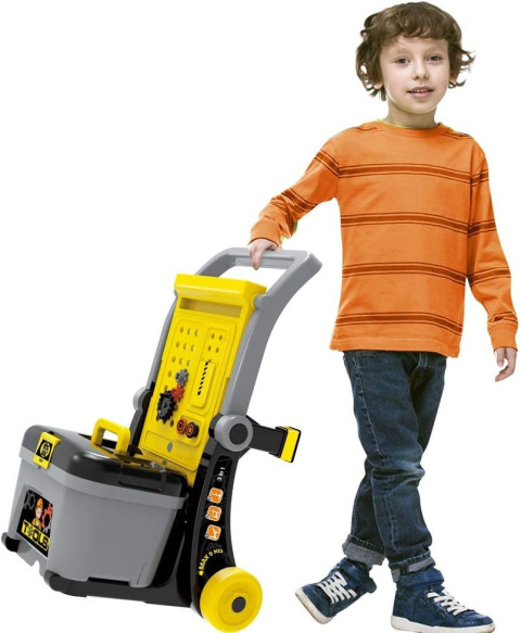 WARSZTAT WÓZEK walizka narzędzia dla dzieci 3w1