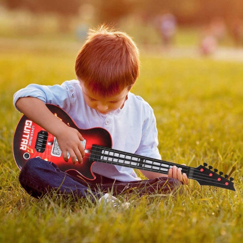BEZPRZEWODOWA GITARA ELEKTRYCZNA DLA DZIECI