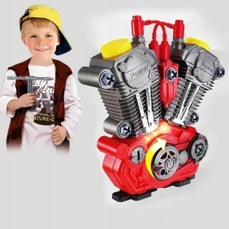 ZESTAW MAŁEGO MECHANIKA SILNIK DO ROZKRĘCANIA