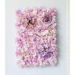 Kwiatowa ściana panel Tło FIOLETY 60 cm x 40 cm WK05