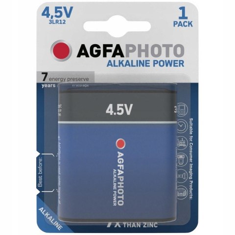 1x BATERIA AGFAPHOTO 3LR12 4.5V ALKALICZNA