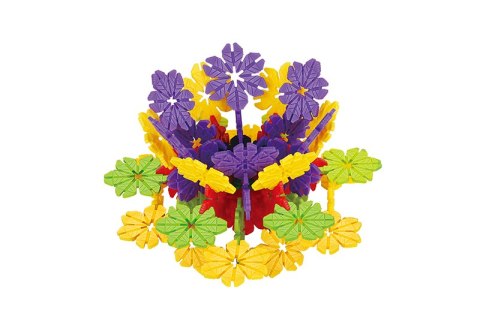 KLOCKI KONSTRUKCYJNE GEOMETRYCZNE ZESTAW ŚNIEŻYNKI