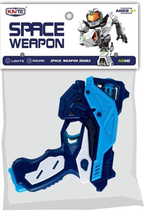 DUŻY PISTOLET NA BATERIE DŹWIĘK ŚWIATŁO ŚWIECI LED