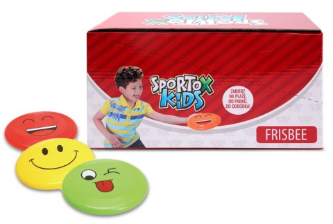 FRISBEE DLA DZIECI ZABAWKA LATAJĄCY DYSK GRA KOLOR