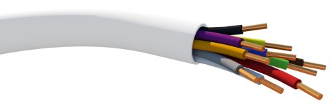 KABEL PRZEWÓD ALARMOWY YTDY 2x0,50 100M DOMOFON