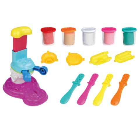 CIASTOLINA MASA PLASTYCZNA ZESTAW KREATYWNY CIASTO