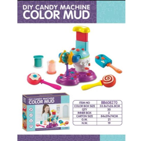 CIASTOLINA MASA PLASTYCZNA ZESTAW KREATYWNY CIASTO