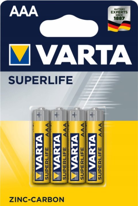 BATERIA VARTA R03 SUPERLIFE 1,5V HEAVY DUTY AAA