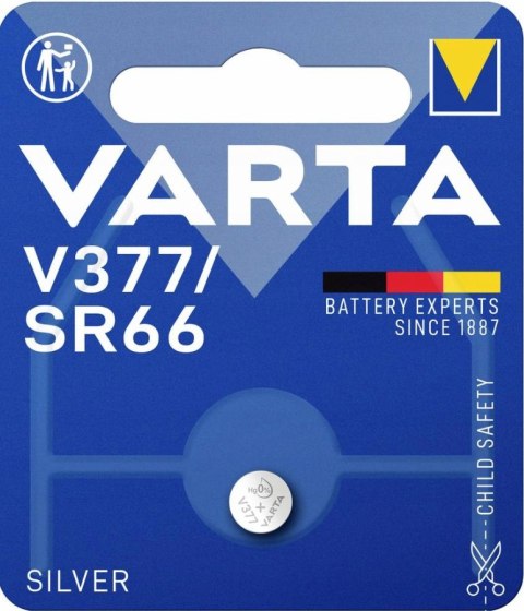 BATERIA ZEGARKOWA SREBROWA VARTA V377 BL/1 24mAh