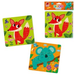 PIANKOWE PUZZLE 2W1 LISEK KOALA DLA NAJMŁODSZYCH UKŁADANKA ROTER KAFER