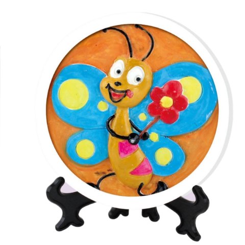 ZESTAW KREATYWNY ARTYSTYCZNY FIGURKA GIPSOWA GIPS DO MALOWANIA FARBKI