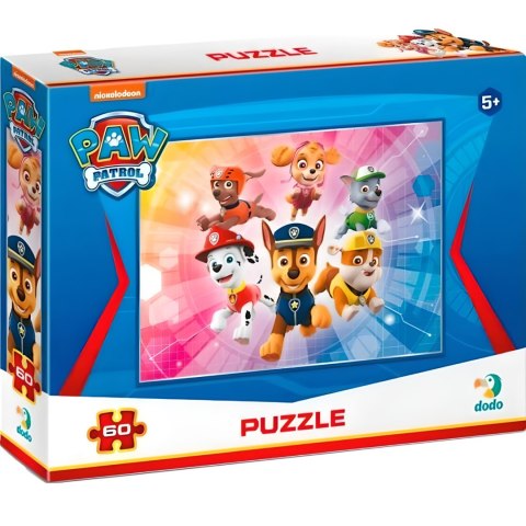 PUZZLE PSI PATROL PAW PATROL 60 ELEMENTÓW KOLOROWA UKŁADANKA DLA DZIECI