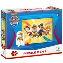 PUZZLE PSI PATROL Z FIGURKĄ UKŁADANKA 60 ELEMENTÓW KOLOROWA DLA MALUCHÓW